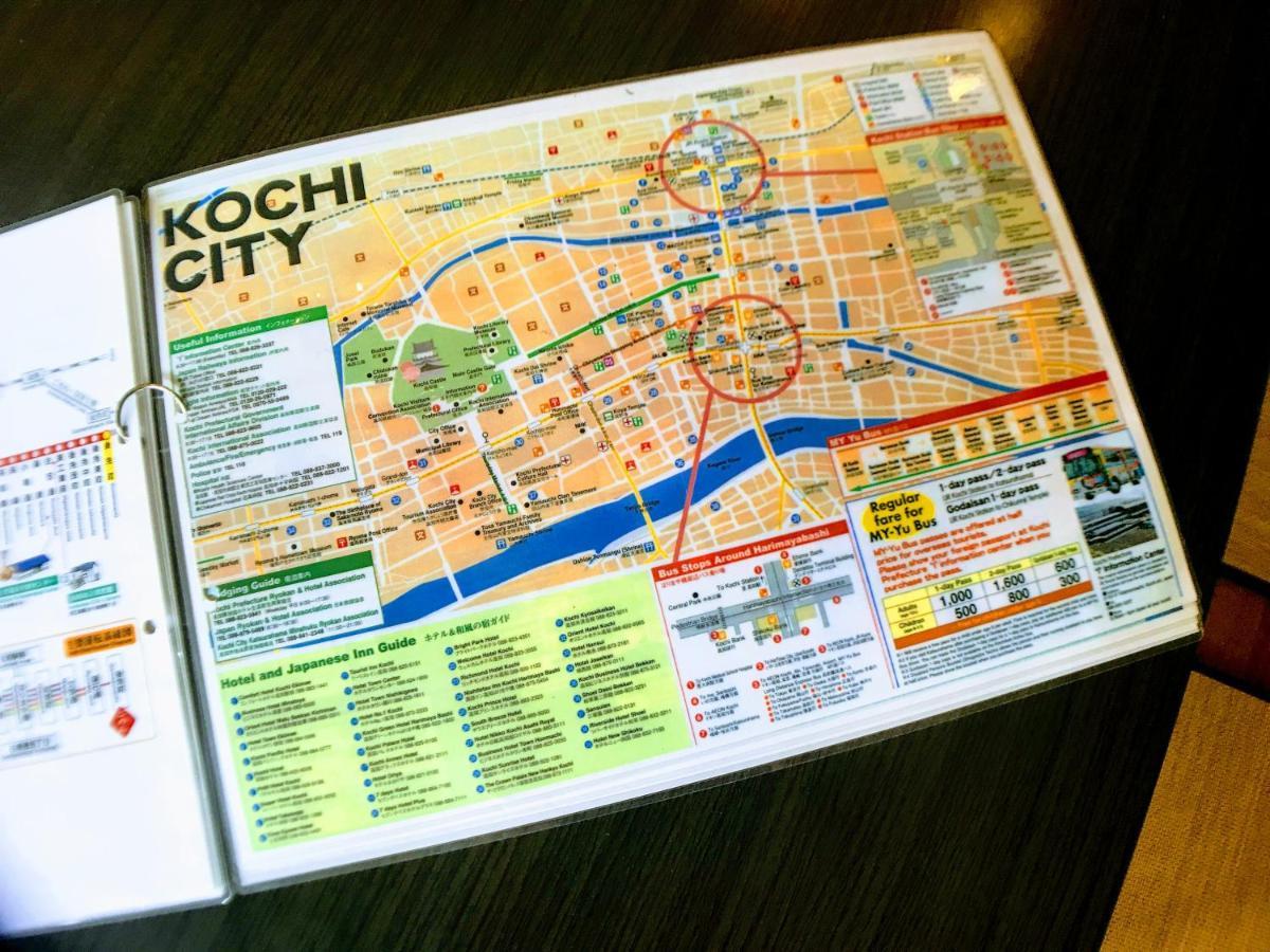 ゲストハウス ルルル 最大12名可 合宿 大家族 団体旅行にオススメ Kōchi Exteriör bild